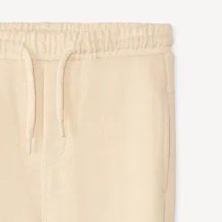 Joggingbroek in effen piqué voor babyjongens