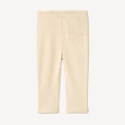 Joggingbroek in effen piqué voor babyjongens