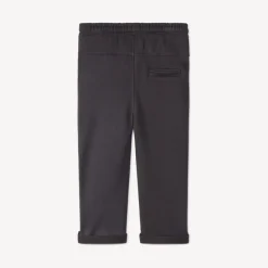 Joggingbroek in effen piqué voor babyjongens