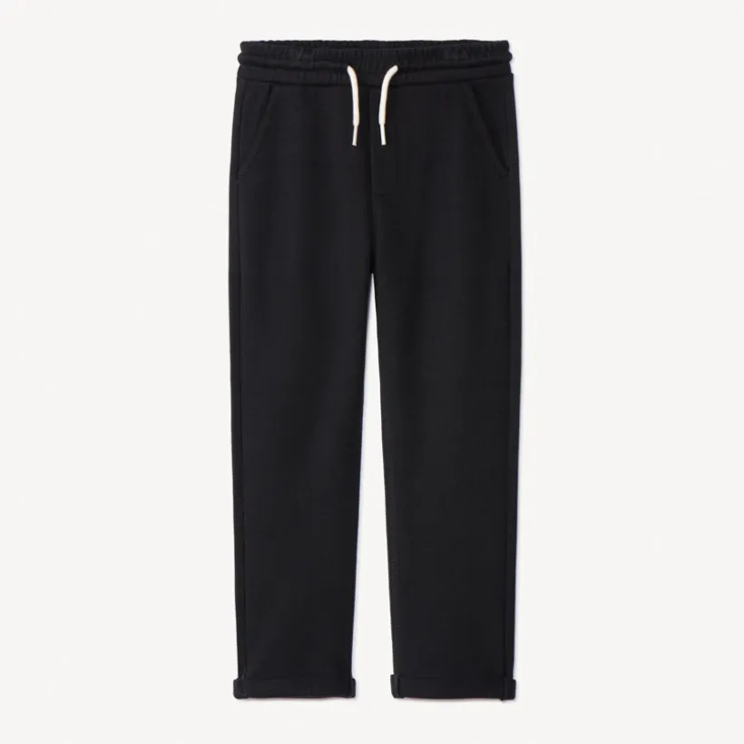 Joggingbroek in milano breisel, effen, jongens