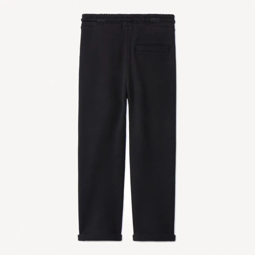 Joggingbroek in milano breisel, effen, jongens
