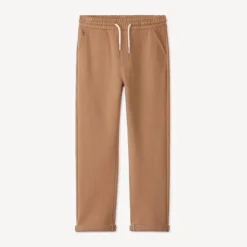 Joggingbroek in milano breisel, effen, jongens