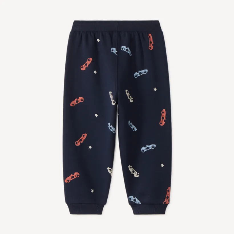 Joggingbroek jongens met auto's print