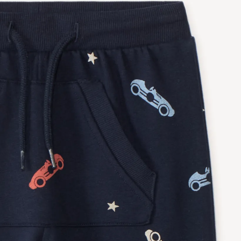 Joggingbroek jongens met auto's print
