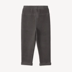 Joggingbroek jongens van baby in effen twill