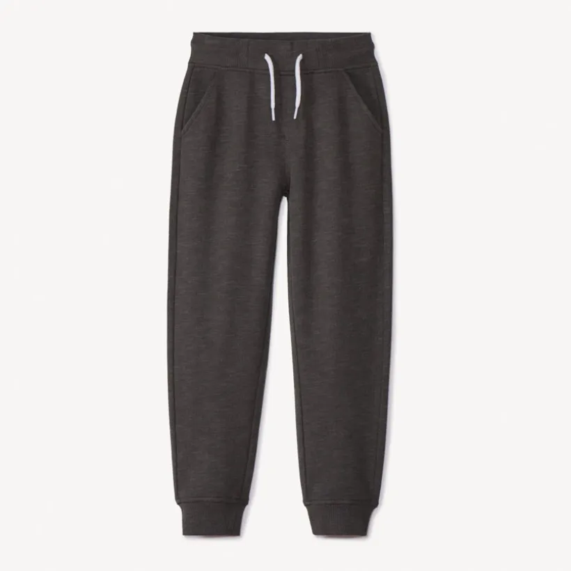 Joggingbroek jongens van effen fleece