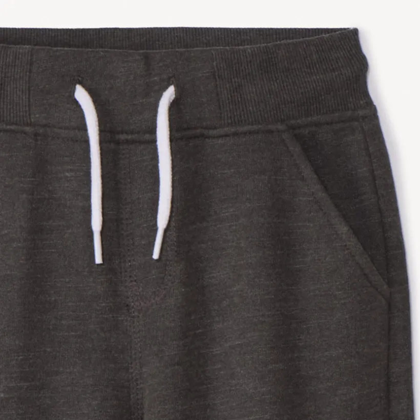 Joggingbroek jongens van effen fleece