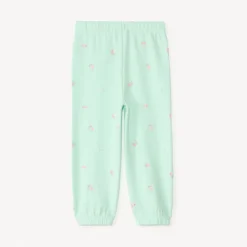 Joggingbroek met fantasie borduursel voor babymeisjes