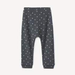 Joggingbroek met glinsterende hartjesprint voor babymeisje
