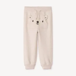 Joggingbroek met kangoeroezak voor baby jongen