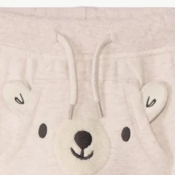 Joggingbroek met kangoeroezak voor baby jongen