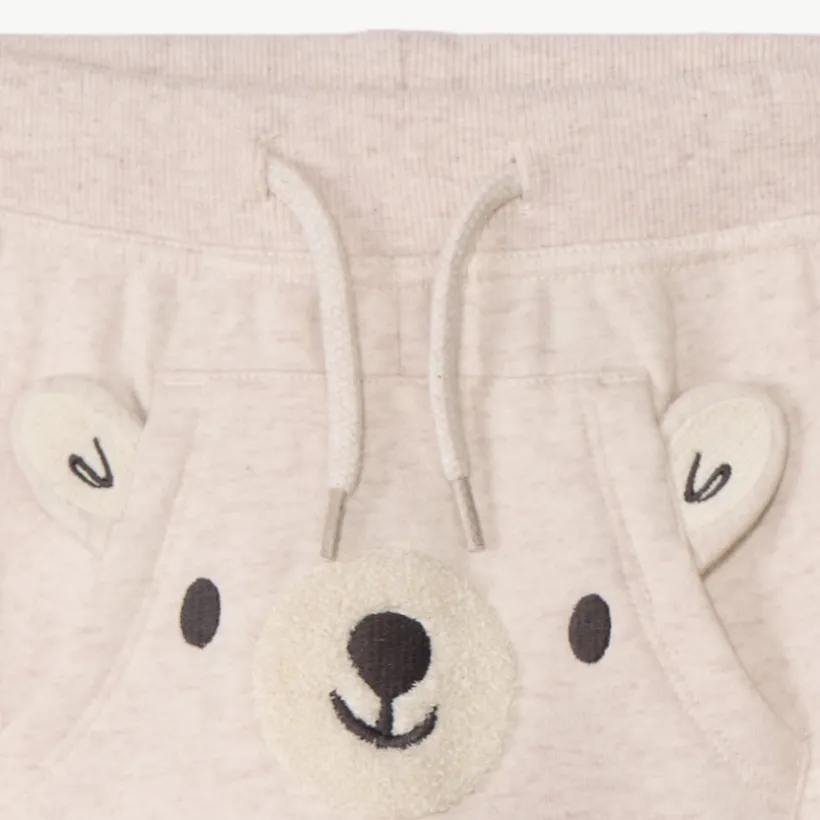 Joggingbroek met kangoeroezak voor baby jongen