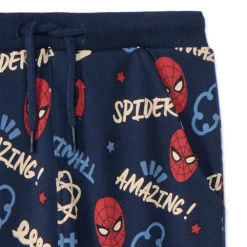 Joggingbroek met Spider-Man Marvel-print voor babyjongens