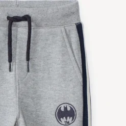 Joggingbroek piqué met geborduurd Batman-logo Warner voor babyjongens