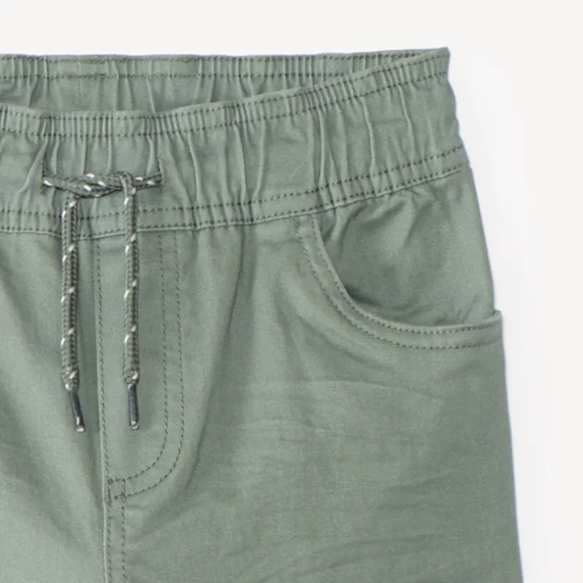 Joggingbroek van canvas jongens