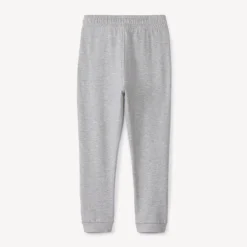Joggingbroek van effen fleece meisjes