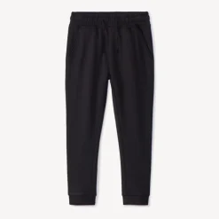 Joggingbroek van fleece, effen, meisjes