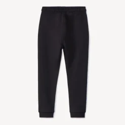 Joggingbroek van fleece, effen, meisjes