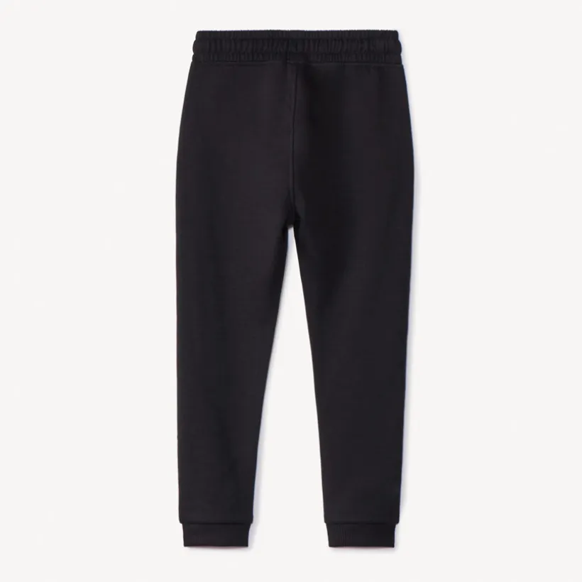 Joggingbroek van fleece, effen, meisjes