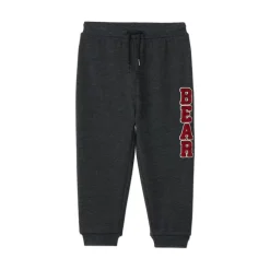 Joggingbroek van fleece met 3D-lusjespatches voor babyjongens