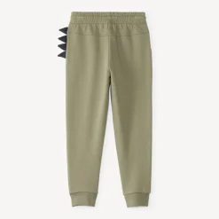 Joggingbroek voor jongens van fleece met speelse zak.