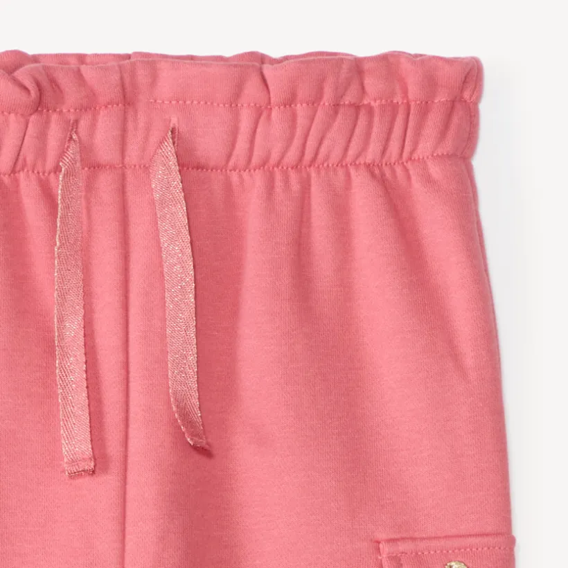 Joggingbroek voor meisjes in cargostijl