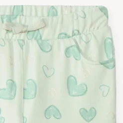 Joggingbroek voor meisjes met hartjesprint