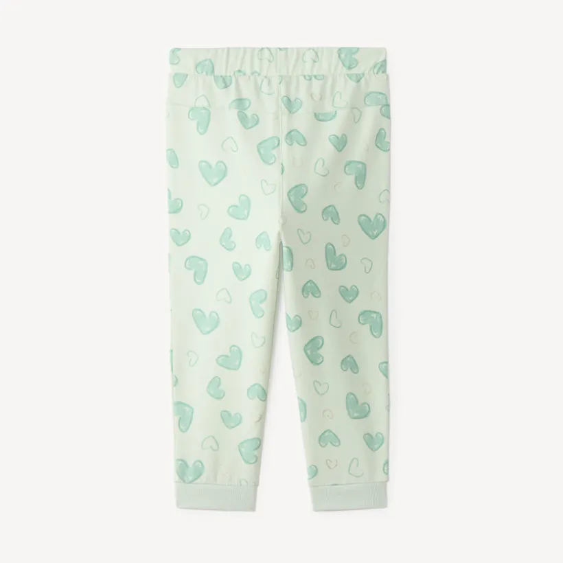 Joggingbroek voor meisjes met hartjesprint