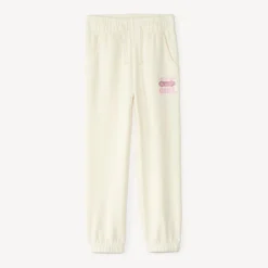 Joggingbroek voor meisjes van uni fleece met print