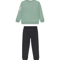 Joggingensemble fleece met dinosaurussen voor jongen