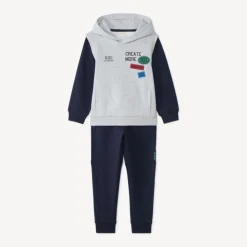 Jogging- en sweatshirtset voor jongens met kleurblokken