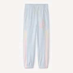 Jogging fleece baggy met colorblock-effect meisjes