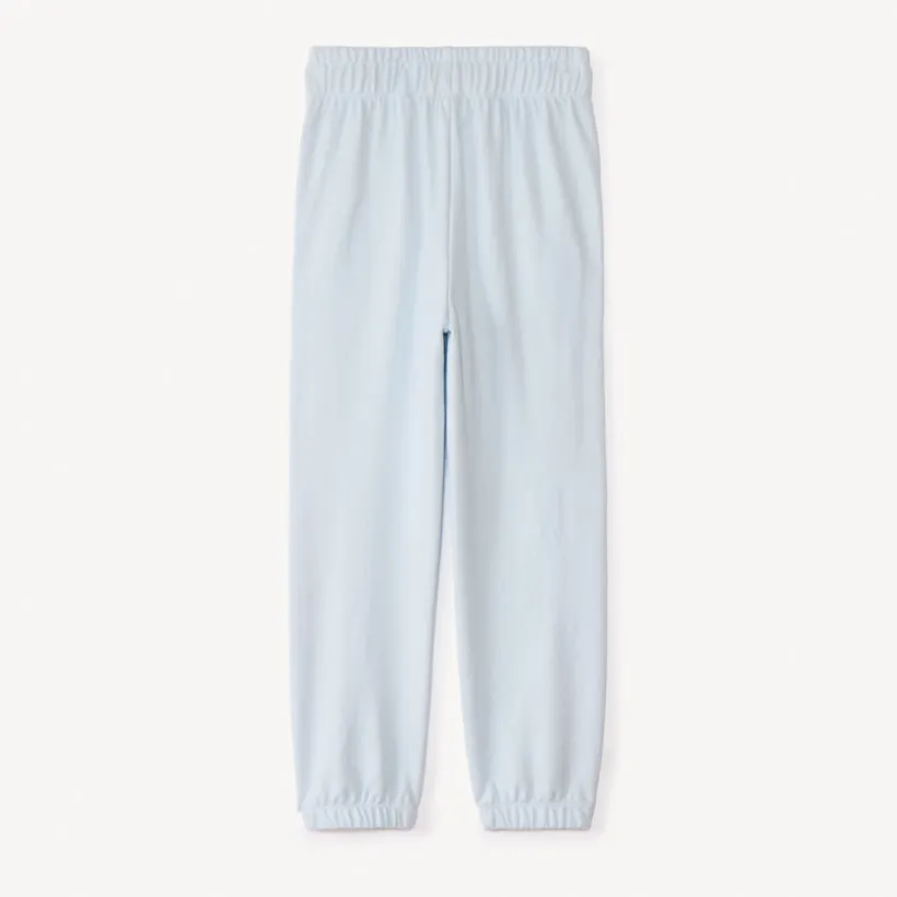 Jogging fleece baggy met colorblock-effect meisjes