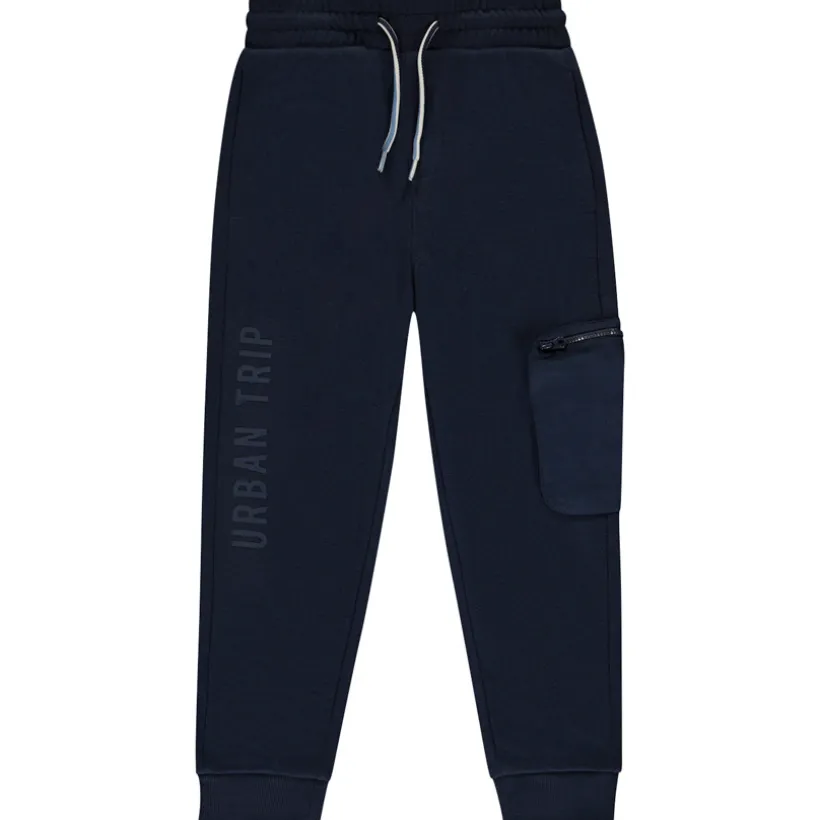 Jogging fleece met ritszak voor jongen