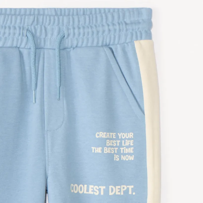 Joggingfleece met streepdessin jongens