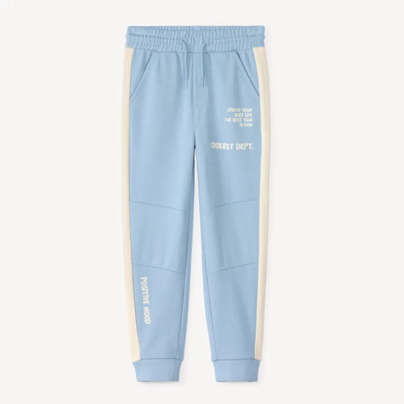 Joggingfleece met streepdessin jongens