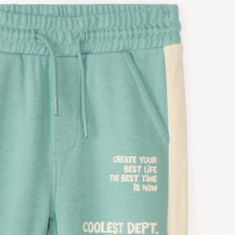 Joggingfleece met streepdessin jongens