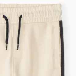 Jogging fleece uni met strepen jongens