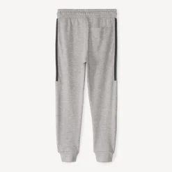 Jogging fleece uni met strepen jongens