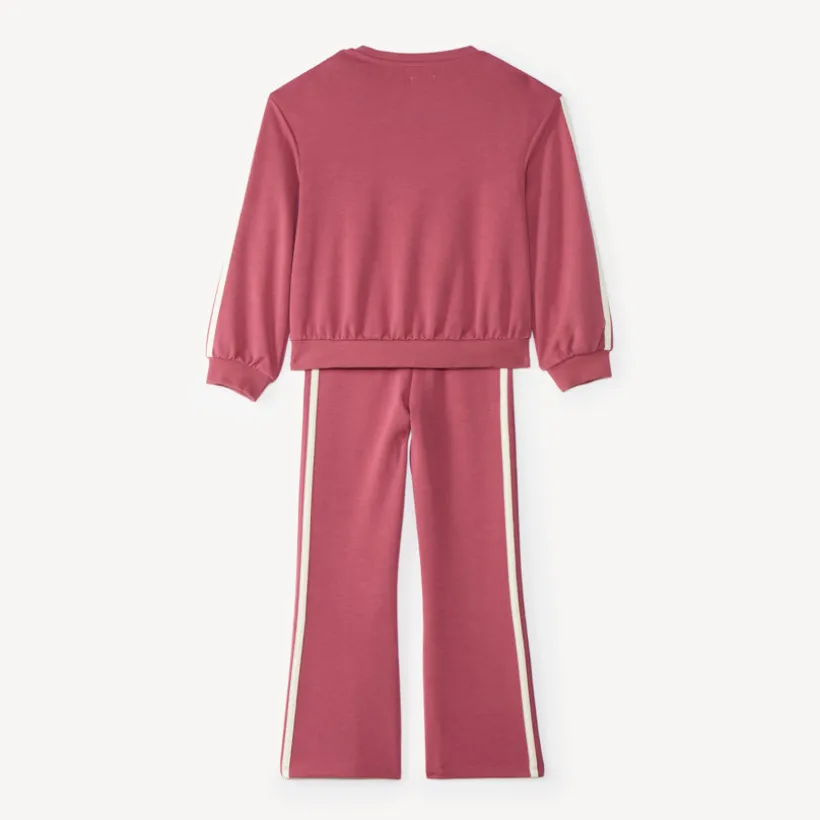 Joggingoutfit voor meisjes met glinsterende fantasieprint