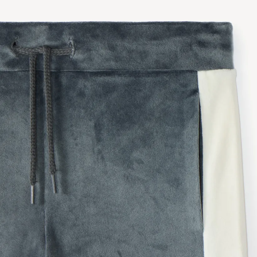 Joggingpak voor meisjes in velours