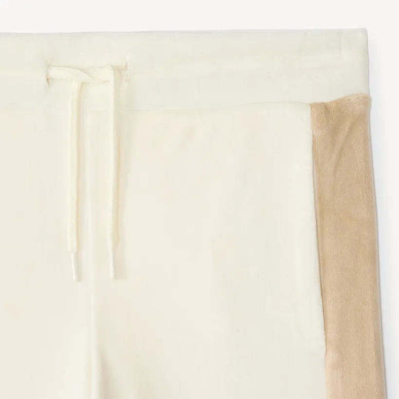Joggingpak voor meisjes in velours