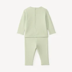 Jogging set in honingbee-print met beer voor babyjongens