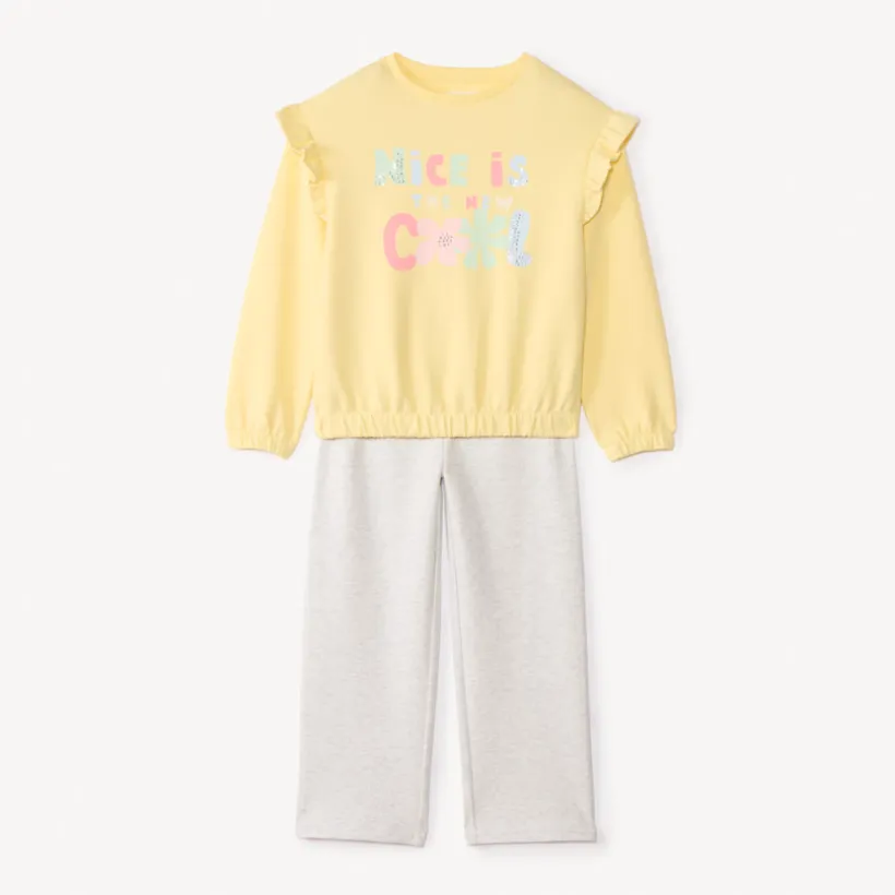 Jogging set in scuba meisjes