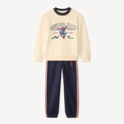 Joggingset jongens met Spider-Man Marvel print sweatshirt