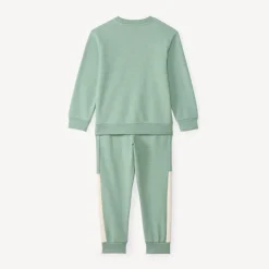Jogging set jongens van fleece met 4x4 borduring
