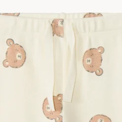 Jogging set met bijenwaskleurige beren voor baby's