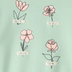Jogging set met bloemenprint meisjes