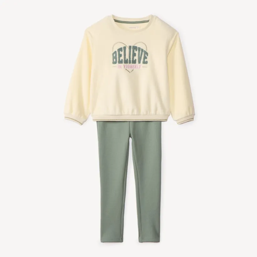 Jogging set met bouclés meisjes