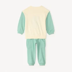 Joggingset met color block-effect voor babyjongen